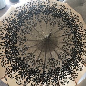 Vintage fabric umbrella